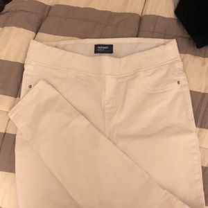White jeans size 14